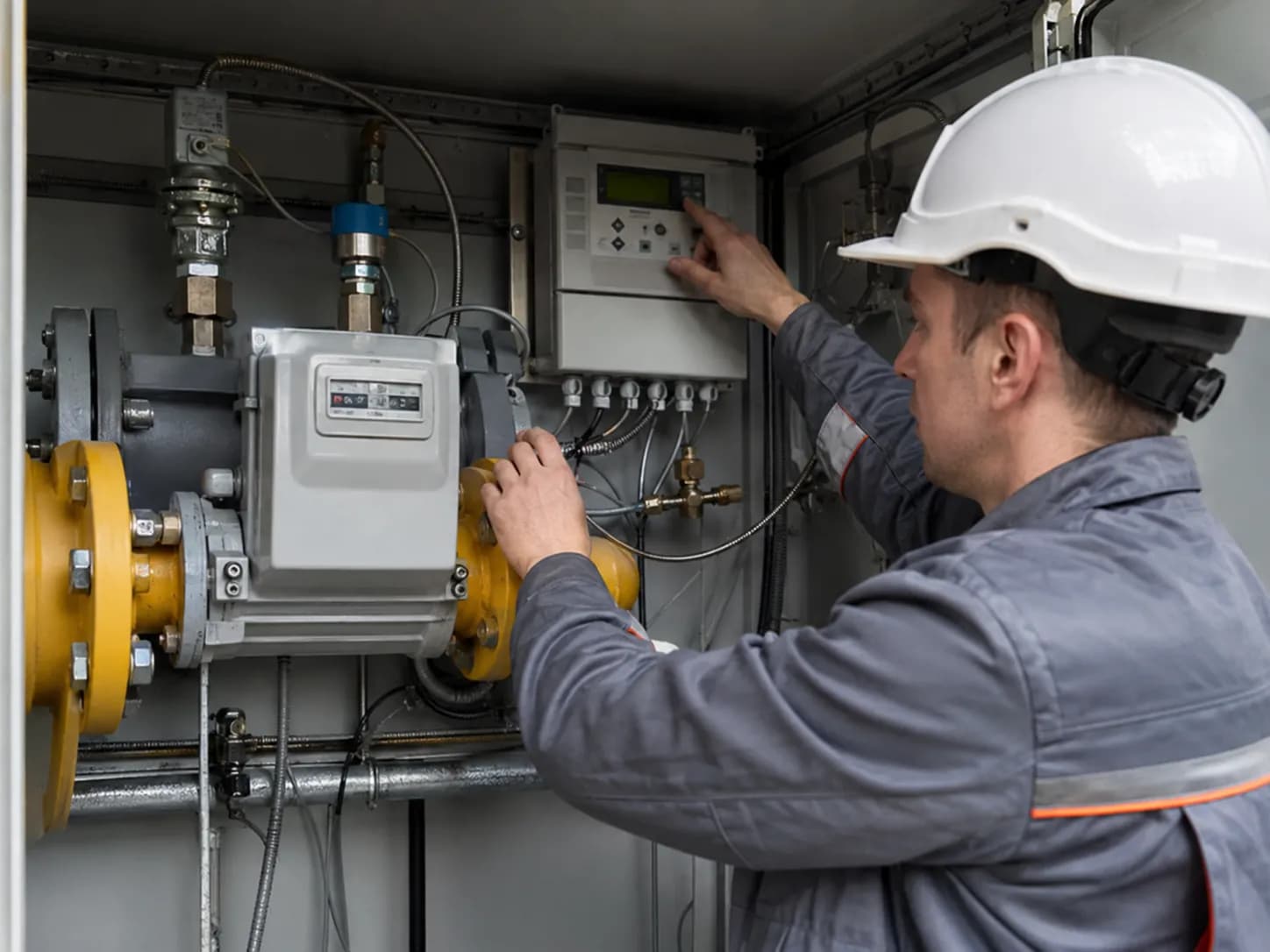 Восстановили работу корректора газа после сбоя архива — пример выполненной работы