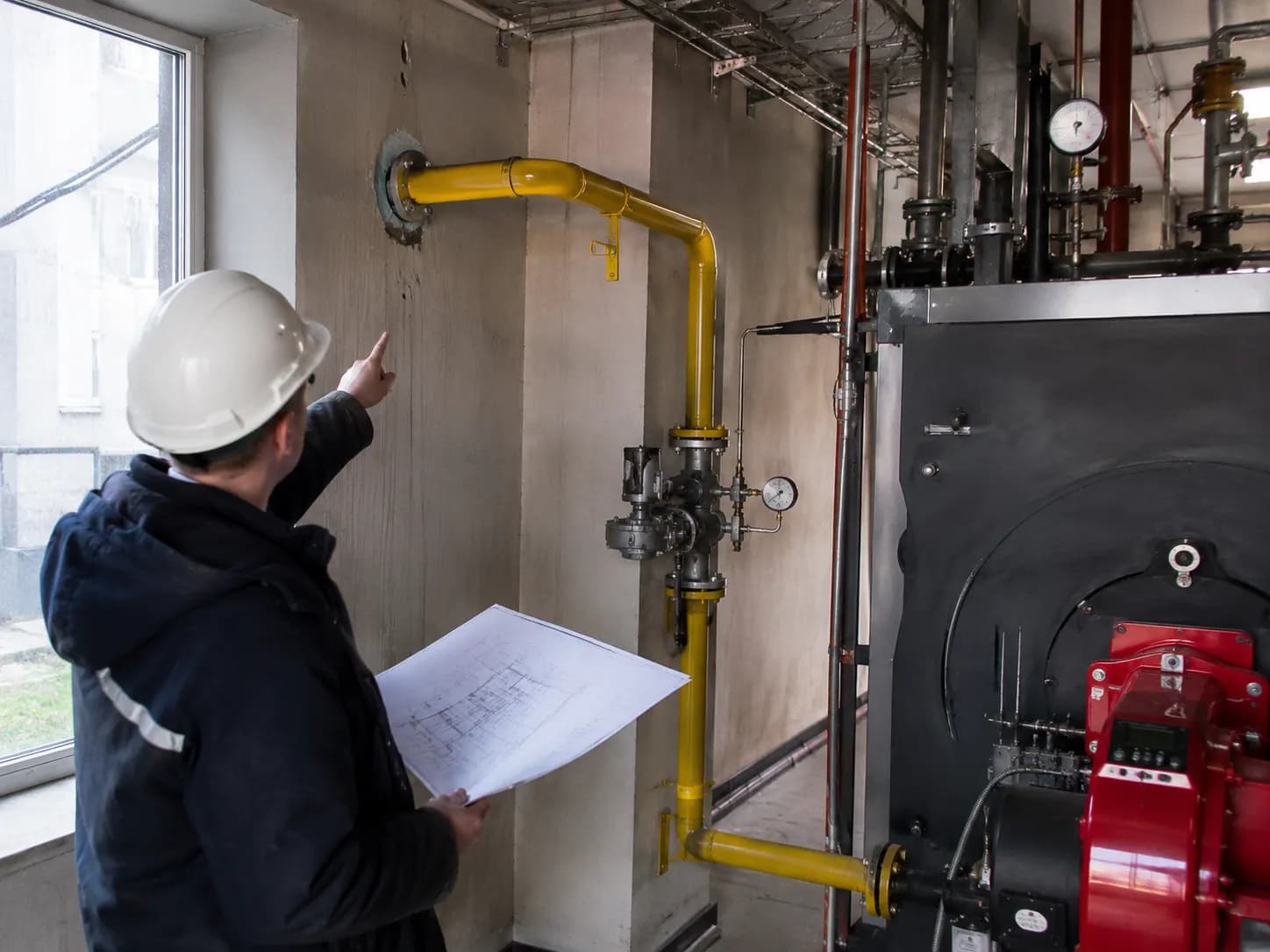 Спроектировали ГСВ для котельной с переносом газового ввода — пример выполненной работы